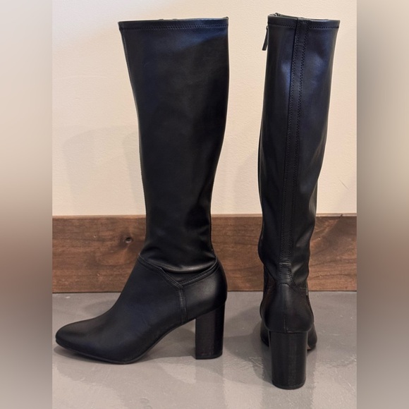 NWOT Franco Sarto Emory Tall Boots in Black Size 8.5 - Picture 4 of 13